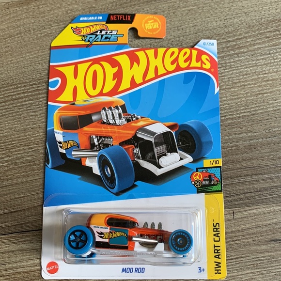 Toys Exclusive Hot Wheels Mod Rod Hw Art Cars Family